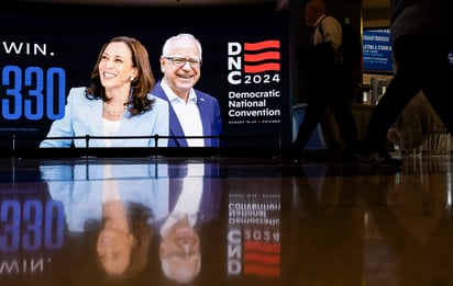 Convención Nacional Demócrata. (EFE)