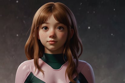 Ochako Uraraka. 