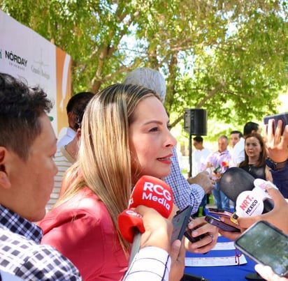 Cristina Amezcua González, secretaria de Turismo.