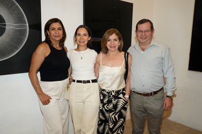 Alicia Chávez, Alicia Sánchez, Bibi Pérez y Pedro Martínez (EL SIGLO DE TORREÓN / GABRIEL ESCOBAR)