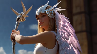  Angewomon de Digimon.