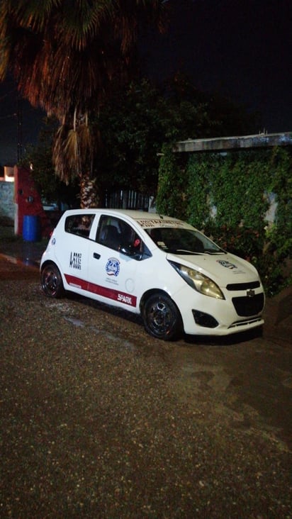 Autos dañados en Gómez Palacio.  