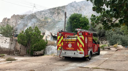 Incendio en Torreón.