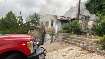 Incendio en Torreón.