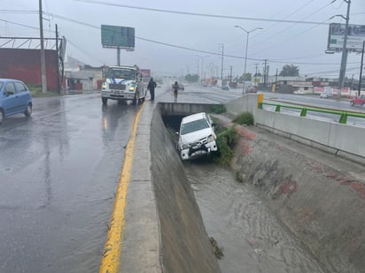 Accidente en Saltillo.