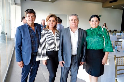 Miguel, Cecilia, Luis y Paty (EL SIGLO DE TORREÓN / GABRIEL ESCOBAR)