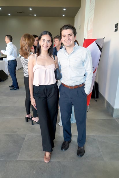 Fernanda Méndez y Carlos Tohme (EL SIGLO DE TORREÓN / GABRIEL ESCOBAR)