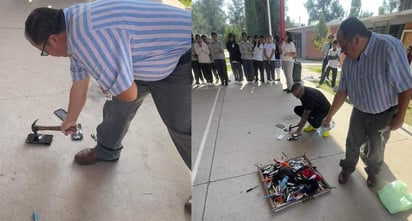 Escuela secundaria estatal profesor José Santos Valdez.