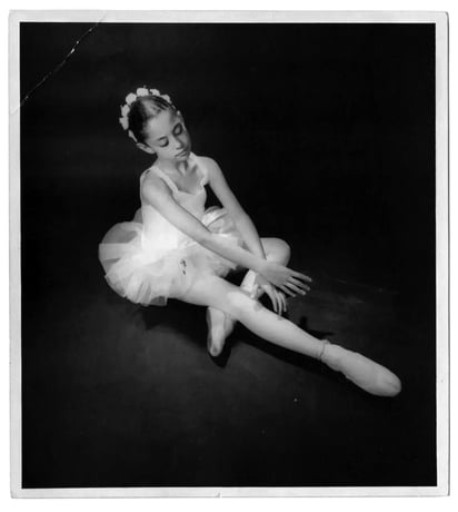 Durante su infancia, Claudia practicó ballet. Foto: Instagram/ Claudia Sheinbaum