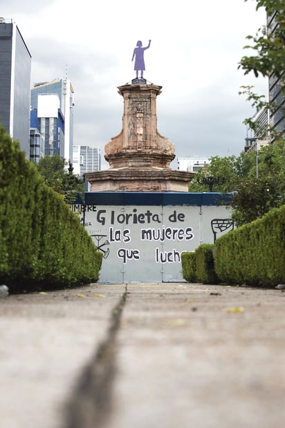 Glorieta de las mujeres que luchan. Foto: Wikimedia