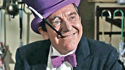 Burgess Meredith fue el primer actor en dar vida al personaje en “acción real” en la serie de los sesenta.
