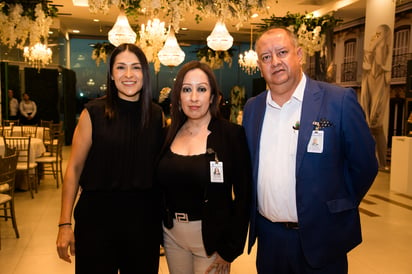 Eliza Guajardo, Argelia Facio y Ricardo Salazar (EL SIGLO DE TORREÓN / ENRIQUE CASTRUITA)