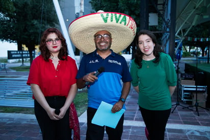 Luciana Ríos, José Luis Ramírez y Cecilia Ortiz (EL SIGLO DE TORREÓN / ENRIQUE CASTRUITA)