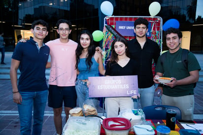 Luis Ramírez, Rebecca Riveroll, Abigail Maruri, Rubén Ulises Reyes, Andrea Saeb y Jared Martínez (EL SIGLO DE TORREÓN / ENRIQUE CASTRUITA)