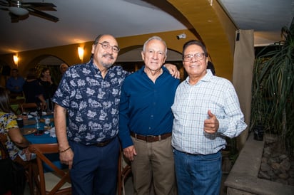 Carlos Villarreal, Javier Reyes Caldera y Lino Pérez de la Torre (EL SIGLO DE TORREÓN / ENRIQUE CASTRUITA)