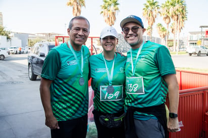 Fernando Flores, Dalia Rodríguez y Óscar Méndez (EL SIGLO DE TORREÓ / ENRIQUE CASTRUITA)
