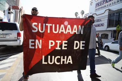 Marcha de SUTUAAAN (EL SIGLO DE TORREÓN / ENRIQUE CASTRUITA) 