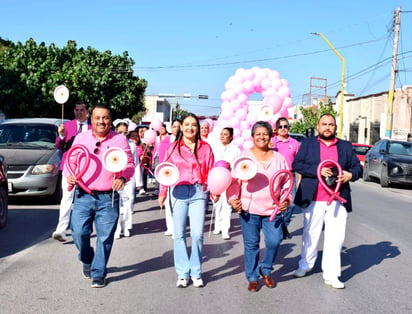 Día Internacional de la Lucha contra el Cáncer de Mama en San Pedro (EL SIGLO DE TORREÓN)