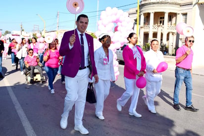 Día Internacional de la Lucha contra el Cáncer de Mama en San Pedro (EL SIGLO DE TORREÓN)