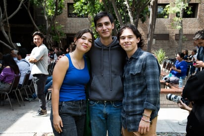 Ariana Meza, Gerardo Martínez y Luis Mario Rodríguez (EL SIGLO DE TORREÓN)