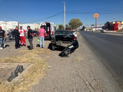 Accidente vial en Gómez Palacio.