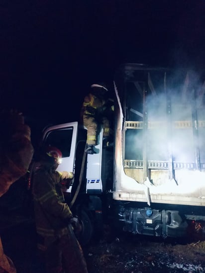 Accidente en la carretera Torreón-Saltillo.