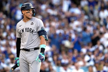 Aaron Judge, llamado a ser el MVP de la Liga Americana, ha tenido un arranque de Serie Mundial muy por debajo del nivel esperado.