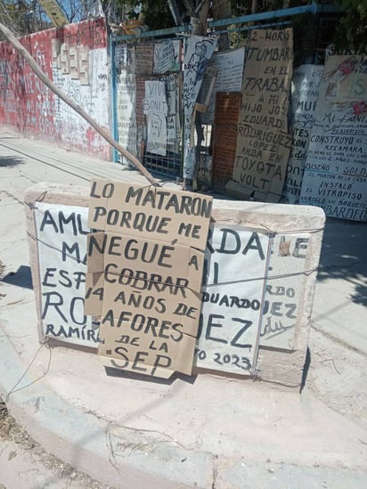 Casa de los carteles en Torreón (CAPTURA)