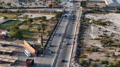 Obras públicas en Lerdo.