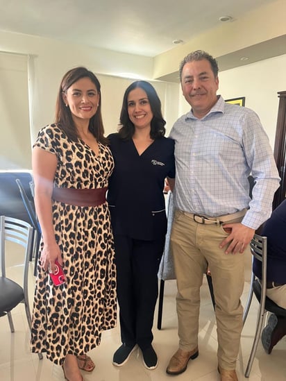 Ana María Sánchez, Alejandra Máynez y Juan Carlos Fierro.