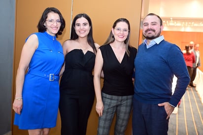 Diana Cisneros, Alejandra Espiricueta, Adriana Pagaza y Gabriel Rangel (EL SIGLO DE TORREÓN)