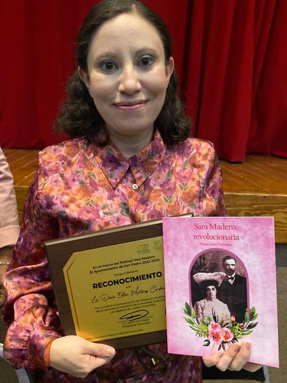 Presentación del libro Sara Madero, Revolucionaria en el municipio de San Pedro.