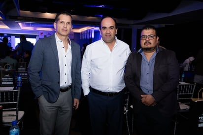 Gerardo Murra, Bruno Solis y Candelario Flores (EL SIGLO DE TORREÓN / ENRIQUE CASTRUITA)