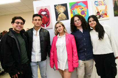 Jeremy, Fer Buzo, Daniela Martínez, Andrea Silva y Victoria Alcázar (EL SIGLO DE TORREÓN)