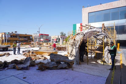 Instalación del nacimiento en Gómez Palacio (EL SIGLO DE TORREÓN)