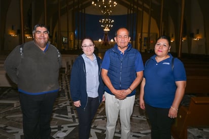 Javier, Karla, Eligio y Marissa (EL SIGLO DE TORREÓN/RAMÓN SOTOMAYOR)
