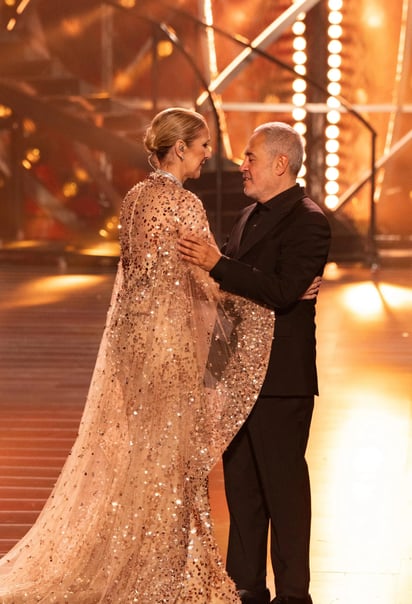 Celine Dion junto a Elie Saab's Riyadh. Foto: cortesía