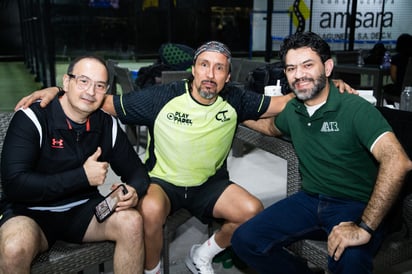 Ismael Cepeda, Raymundo Rodríguez y Raúl Bautista (EL SIGLO DE TORREÓN / ENRIQUE CASTRUITA)