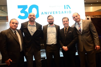 Jorge Emilio Murra, Javier de la Torre, Alonso Verdeja, Raúl Domínguez y Felipe Tabares (EL SIGLO DE TORREÓN)
