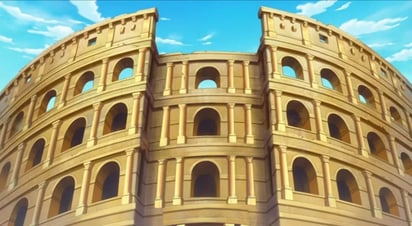 Coliseo de Dressrosa. 