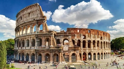 Coliseo de Roma, Italia. 