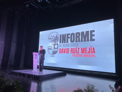 Tercer y último Informe de Gobierno de David Ruíz Mejía, alcalde de San Pedro (EL SIGLO DE TORREÓN)