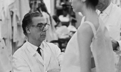 Cristobal balenciaga en París (1968). Foto: cortesía.