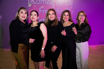 Carmen Calvillo, Ana Luisa Arredondo, Brenda Galván, Malu Reyes y Susy Sánchez (EL SIGLO DE TORREÓN / FERNANDO COMPEÁN)
