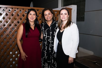 Yolanda de la Tejera, Liliana Lemus y Mónica Sánchez (EL SIGLO DE TORREÓN / FERNANDO COMPEÁN)
