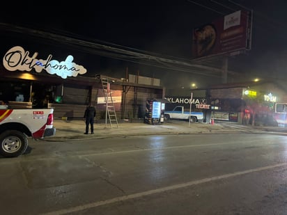 Explosión en el Bar Oklahoma en Saltillo.