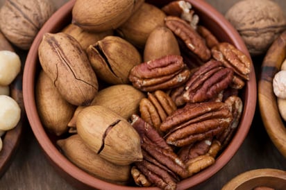 Las nueces son ricas en ácidos grasos Omega-3.