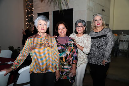 Maria Esther, Milagros, Isabel Castañeda y Lucía Amezcua (EL SIGLO DE TORREÓN)
