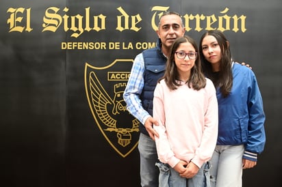 Carlos, Idaly y Karina Chávez (EL SIGLO DE TORREÓN)
