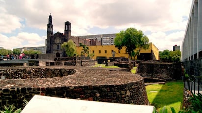 El antiguo Colegio de la Santa Cruz de Tlatelolco, hoy parte de un complejo histórico. Foto: wikiméxico.